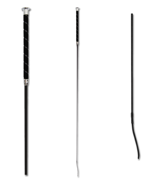 Waldhausen Dressage Whip with Velour Handle