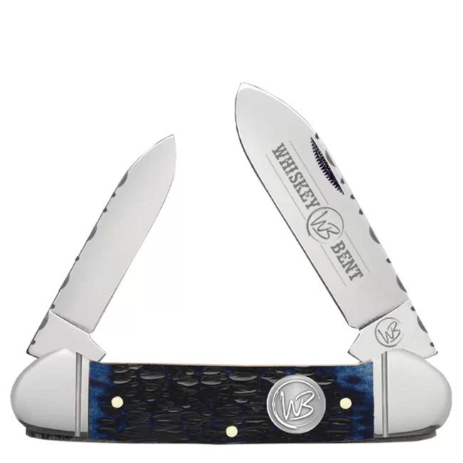 Whiskey Bent Canoe Pocket Knife Filework