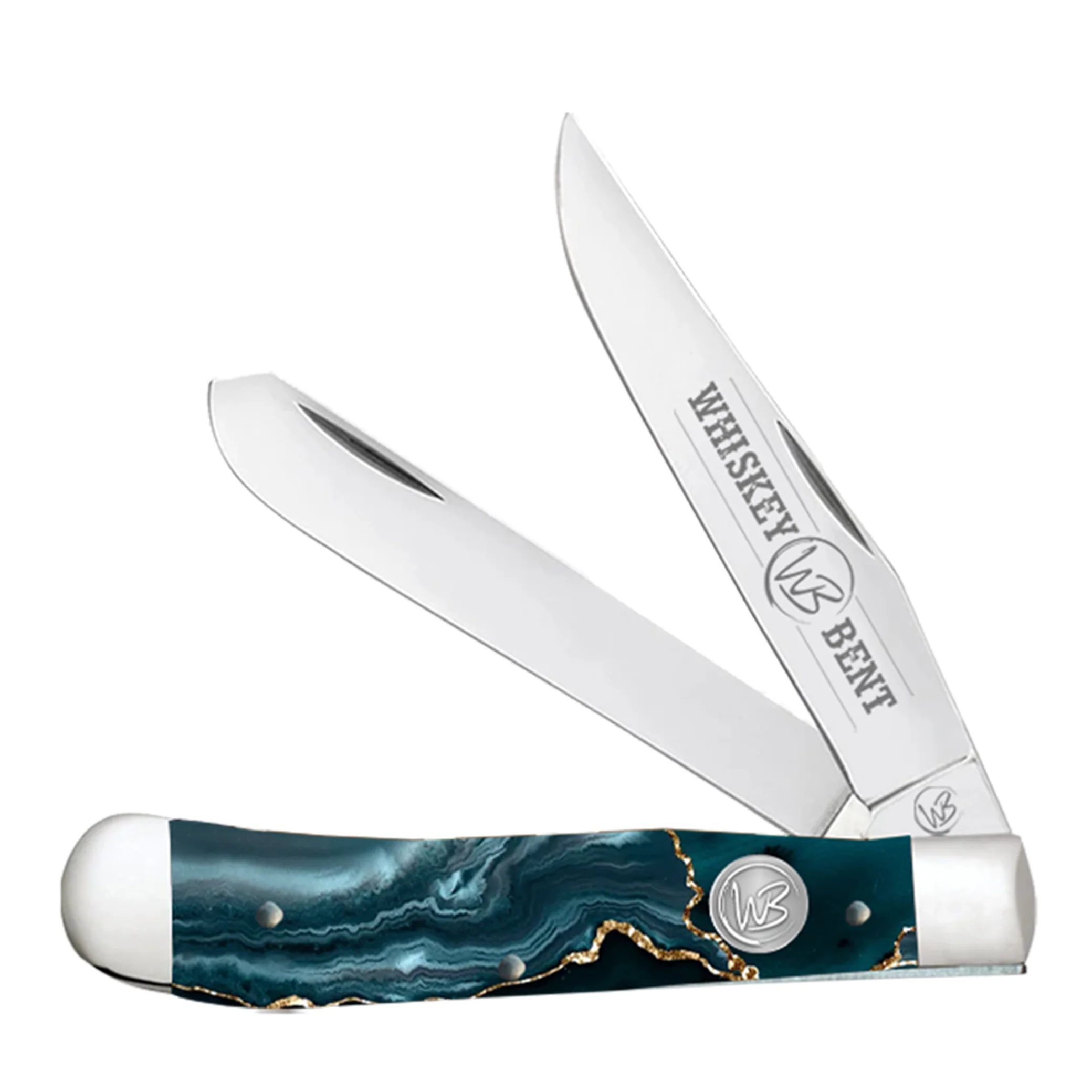 Whiskey Bent Trapper Pocket Knife