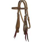 Silver Royal Mini Bee Browband Headstall