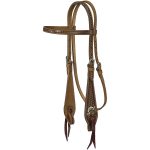 Silver Royal Bee Browband Headstall