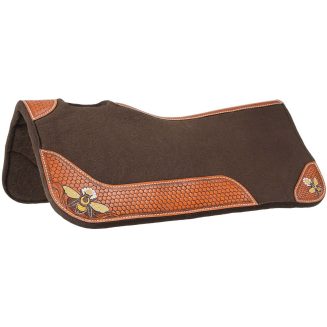 Silver Royal Bee Western Saddle Pad