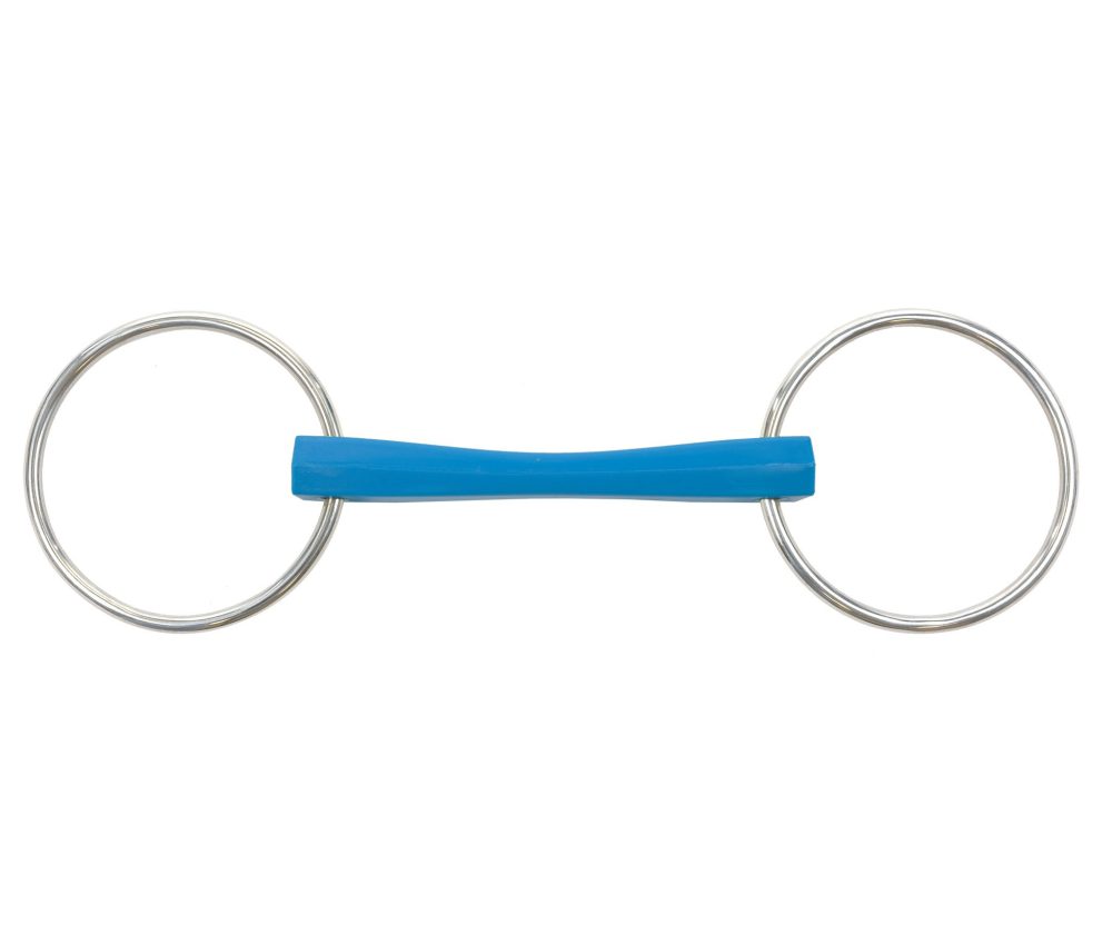 Metalab Flexible Flexi Mullen 90mm Ring Snaffle