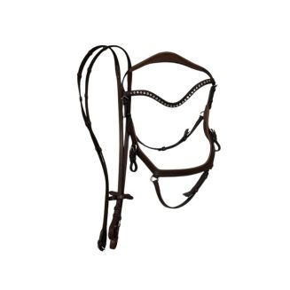 Anatomic Bridle with Diamonte with Reins