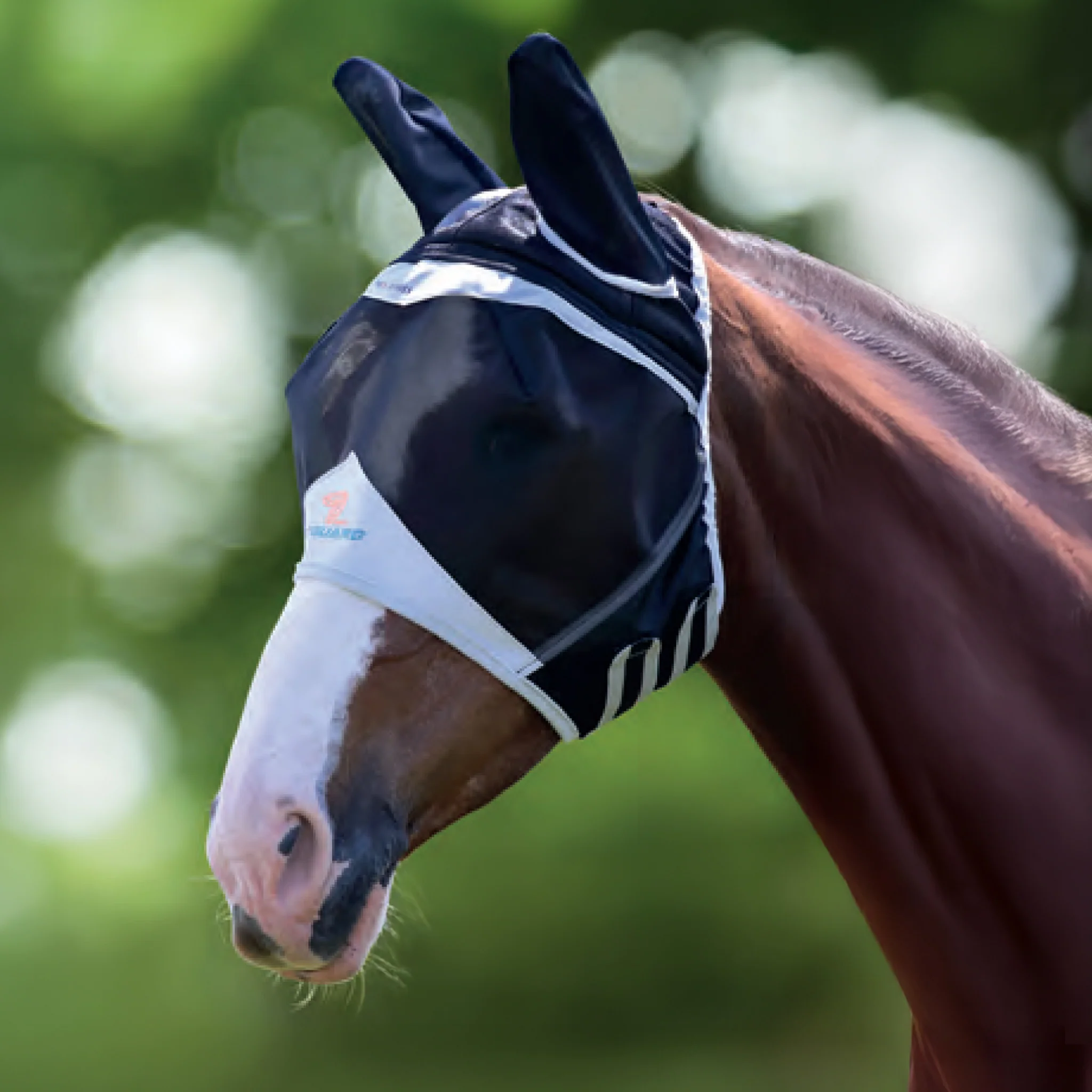 Shires FlyGuard Pro Fine Mesh Fly Mask with Ears