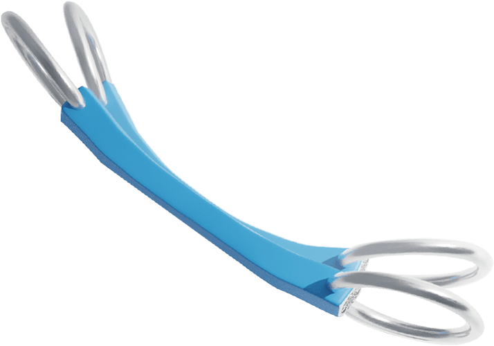 Metalab Flexible Flexi Mullen 90mm Ring Snaffle - Image 4