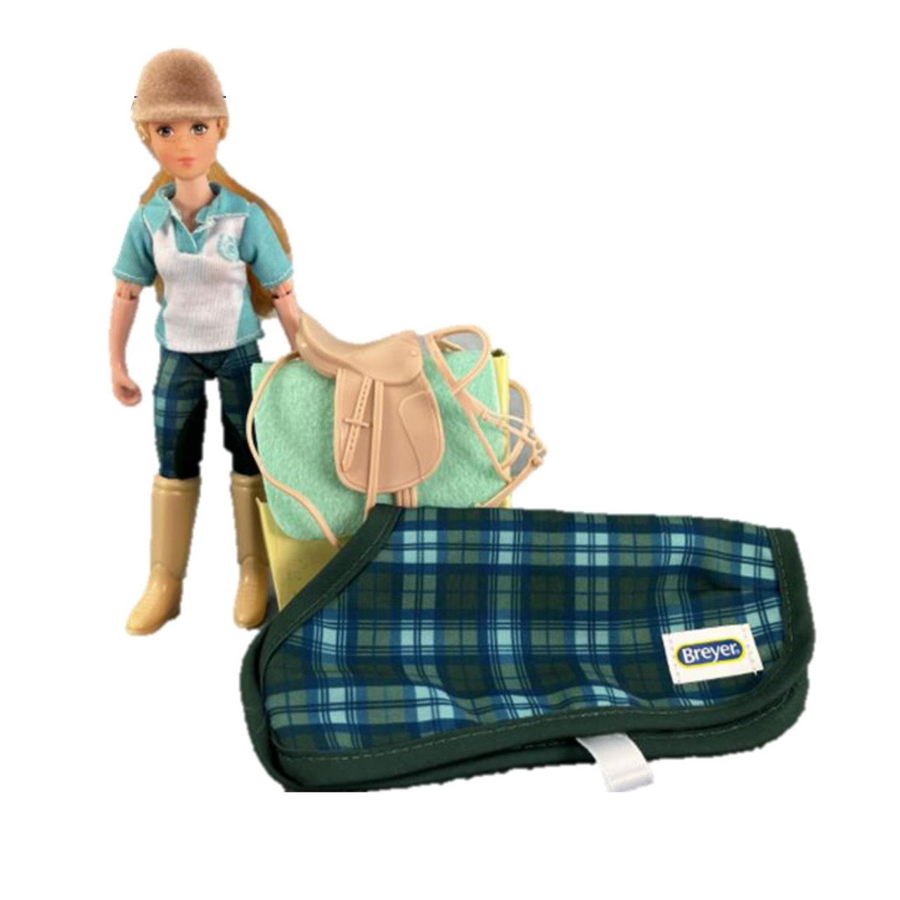 Breyer Freedom 'Greta' English Rider and Tack