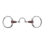 Metalab Leather Eggbutt Snaffle Moon Link