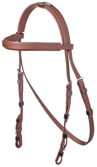 ZILCO HACKAMORE BRIDLE CLR
