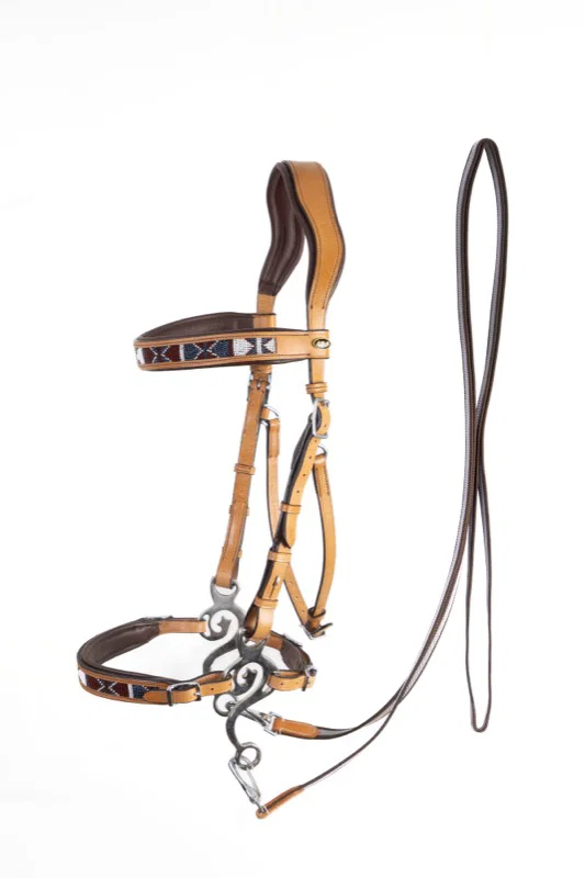 F.R.A. Esprit Western Hackamore Bridle (System 2)