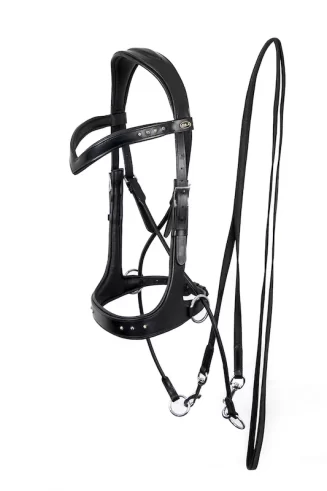 F.R.A. Glory Jaw Crossed Bridle (System 5)