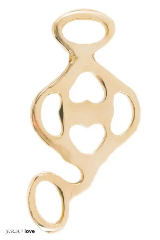 F.R.A. Love Hackamore Shanks Brass