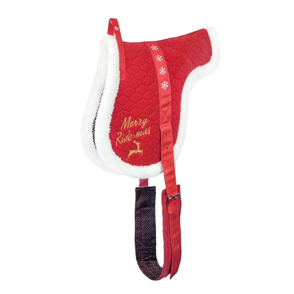 Christmas Bareback Pad