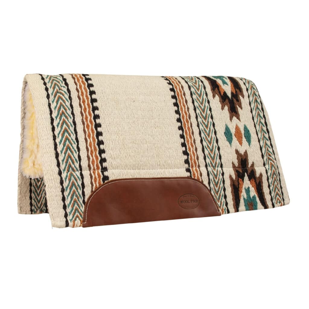 Ezy Ride Temecula Wool Pad with Wool Fleece