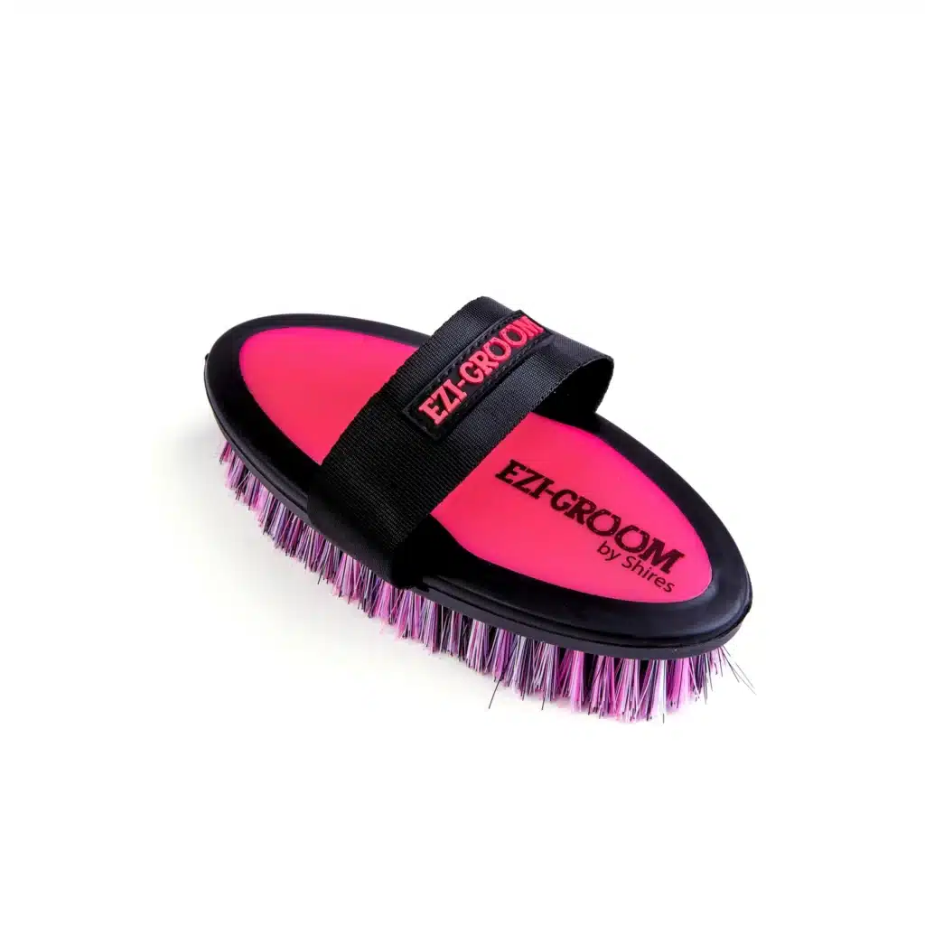 Shires EZI-GROOM Grip Body Brush - Small